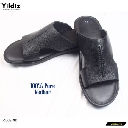 Yildiz Slip-On Sandal for Men - Grey